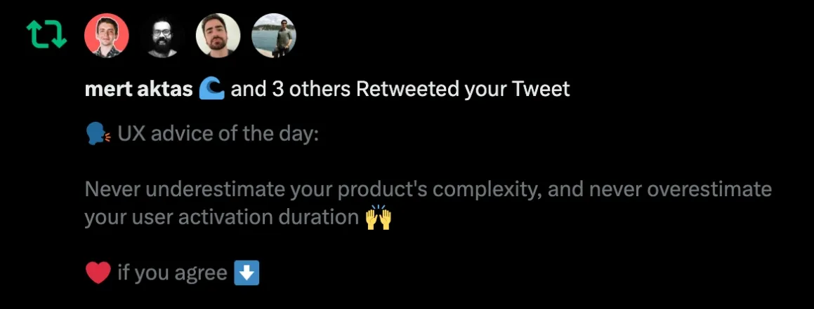 moment aha twitter