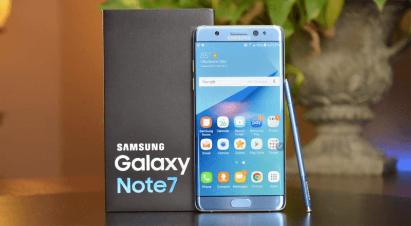 produtos que fracassaram galaxy note 7