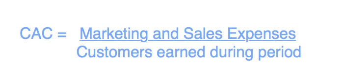 How to measure product success - CAC