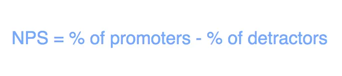 How to calculate product success - NPS
