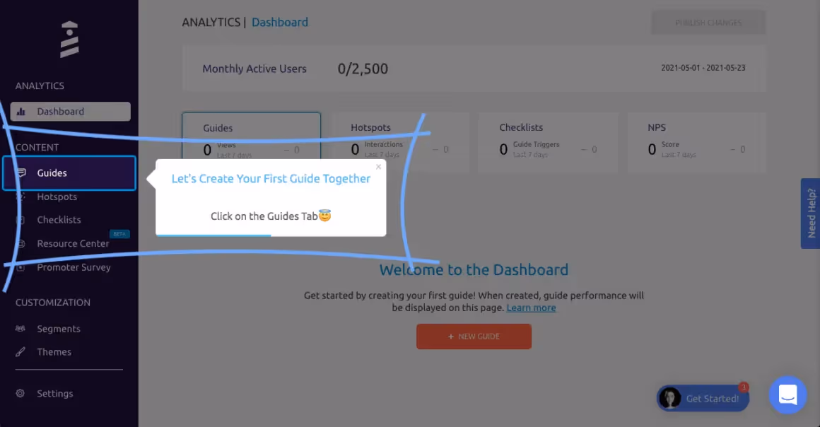 tutoriales guiados userguiding