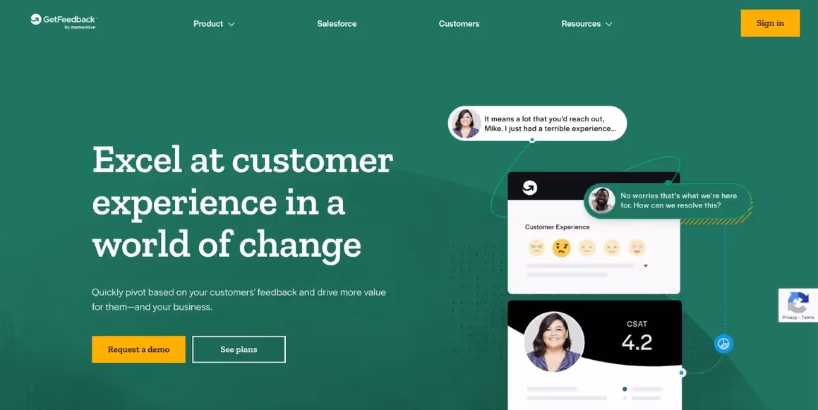 ferramentas de pesquisa in-app getfeedback