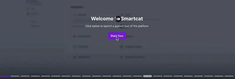 Smartcat's product tour mistake