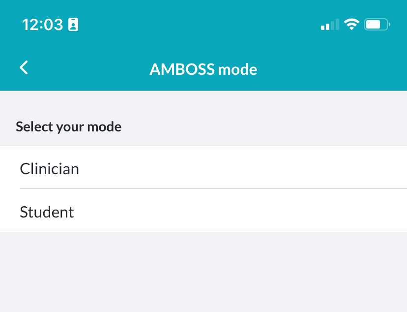 amboss app healthcare customer onboarding