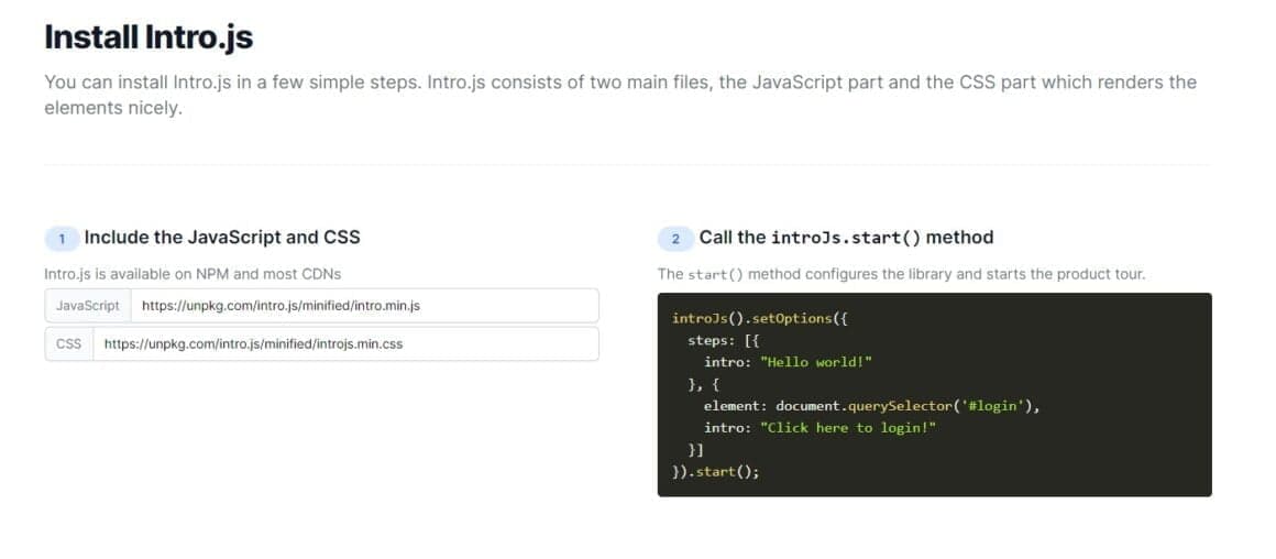 intro.js vs ziplyne