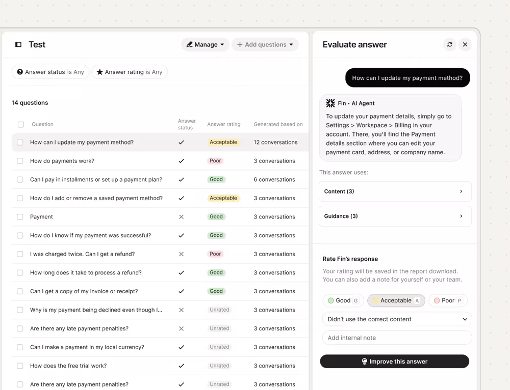 Intercom’s Fin AI agent