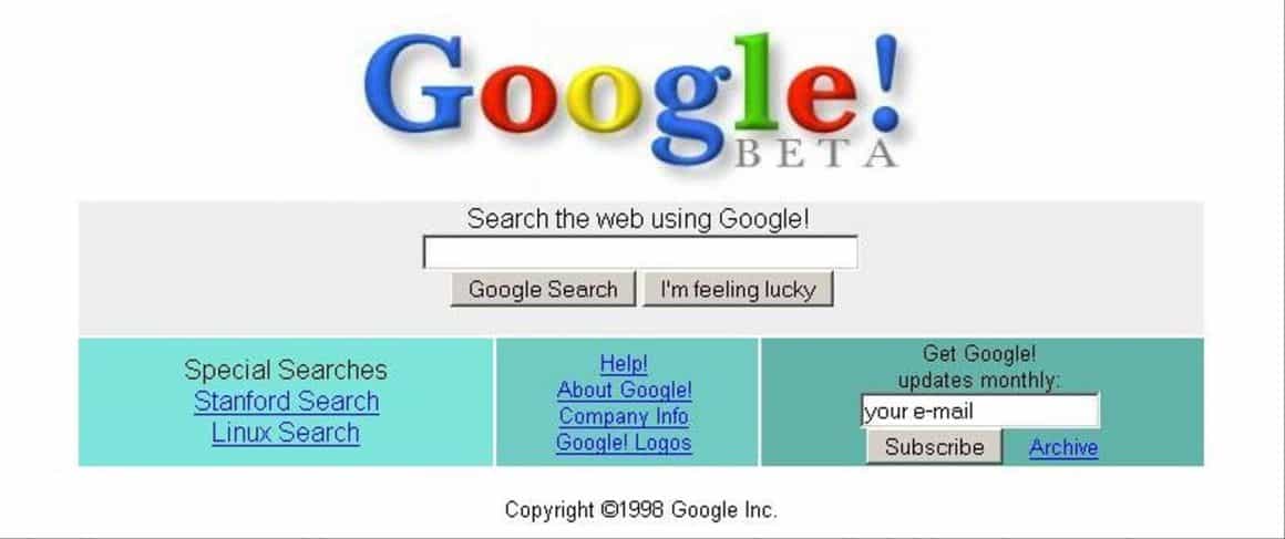 old google good ux example