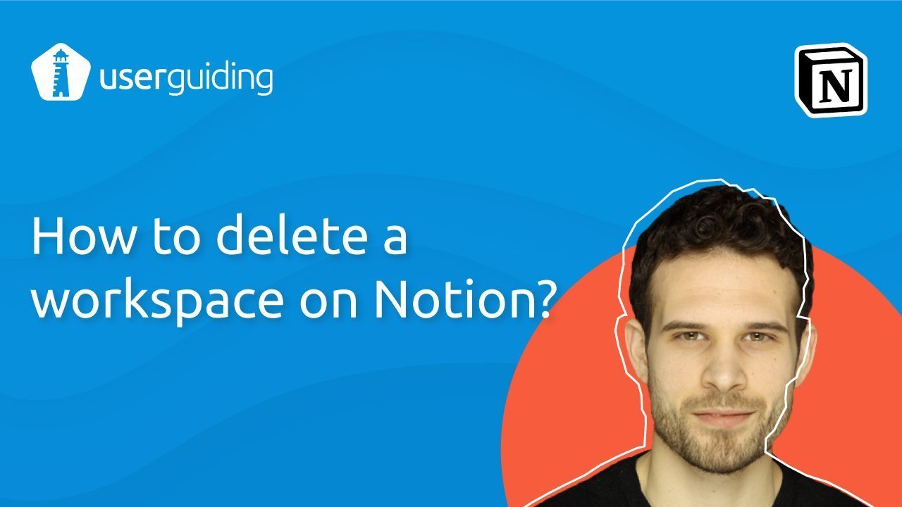 How to delete a workspace on Notion?