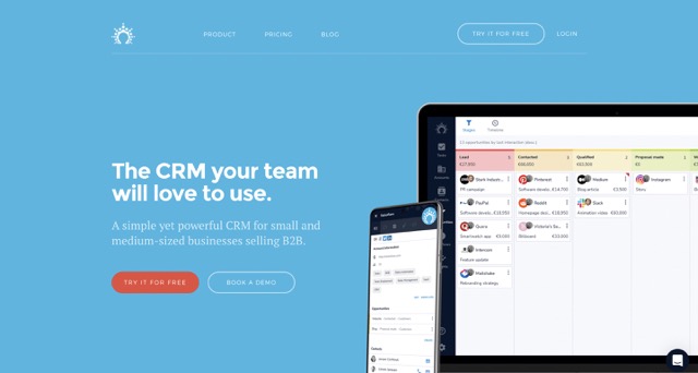 Salesflare CRM tool