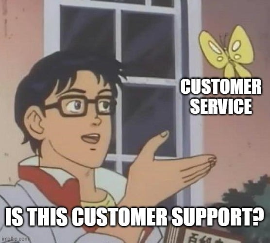 customer service/support vs customer success