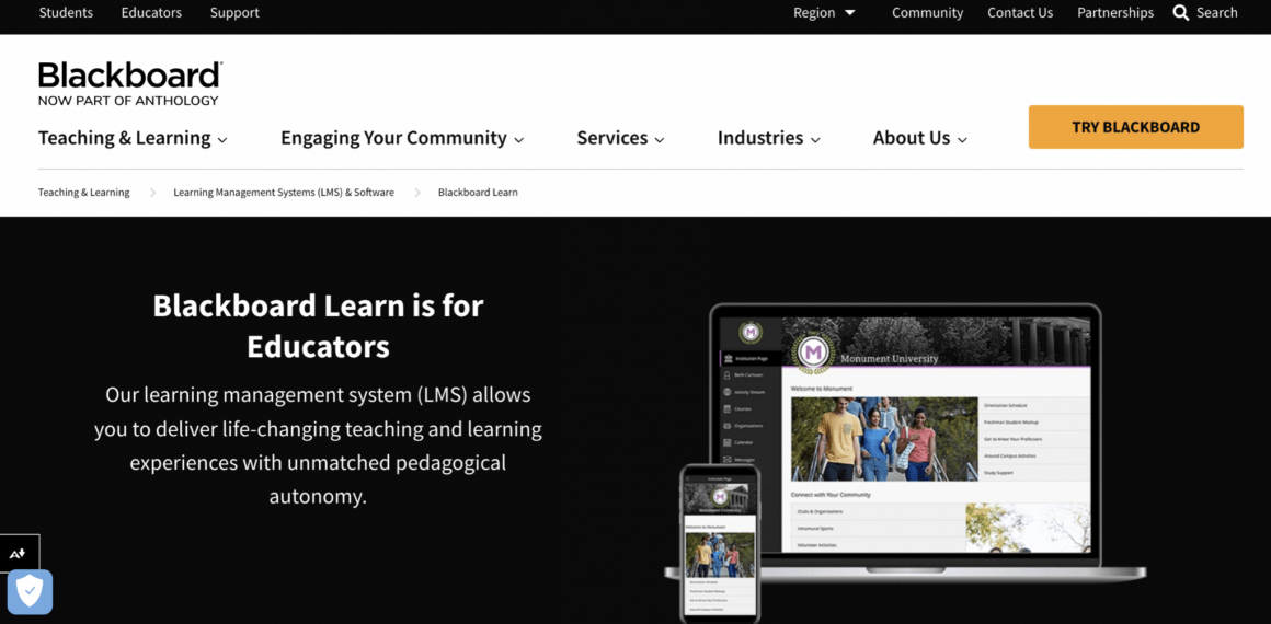 blackboard customer training platform