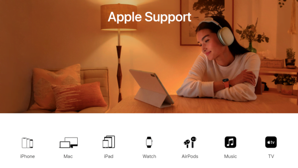 apple support self service