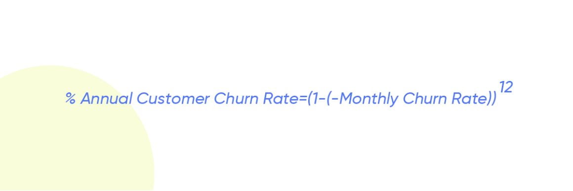annual churn rate calculation