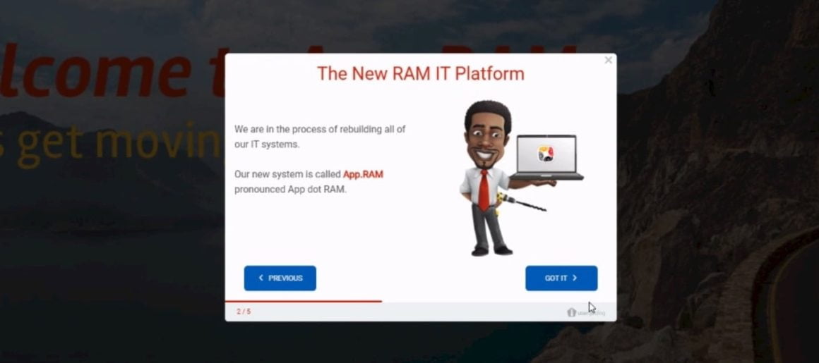 ram product onboarding
