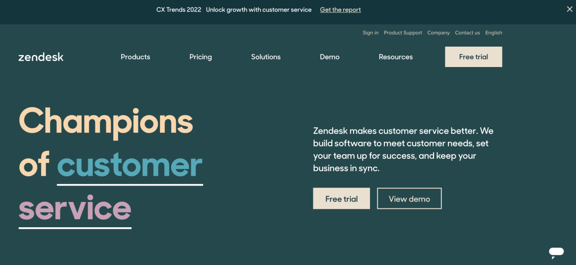 zendesk website design