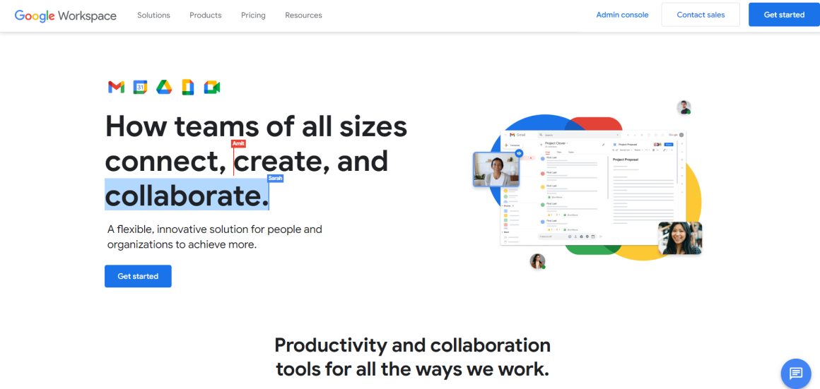 Google Workspace online business tool