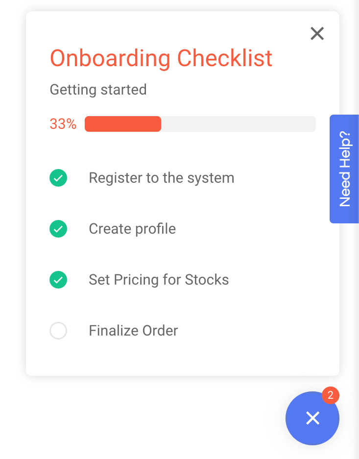 userguiding vendor onboarding checklist
