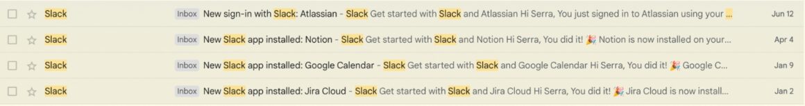 anuncio de nuevas funciones slack